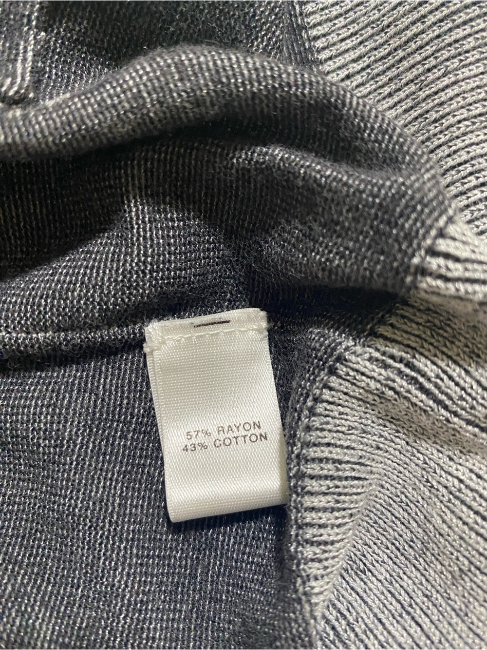 St. John Grey Ribbed Zip Knit Jacket - Picture 7 of 7